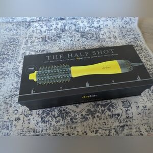 Drybar The Half Shot Round Blow-Dryer Brush - Yellow and Black 1100 watts